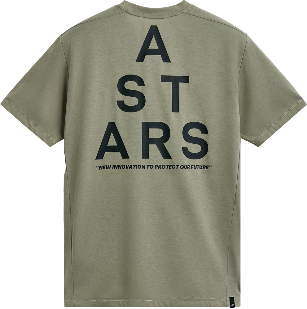 Attrition Performance Ss Tee Light Green Md - alpine star - 482-76348M