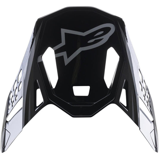 S-M10 Visor Flood Black/Dark Grey M&G - alpine star - 482-9034