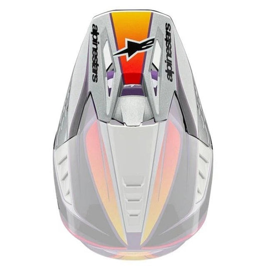 S-M5 Visor Sail Violet/Black/Silver Glossy - alpine star - 482-94565