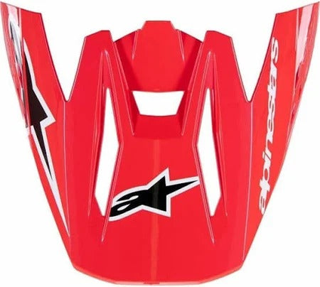 S-M5 Visor Corp Bright Red Glossy - alpine star - 482-94560